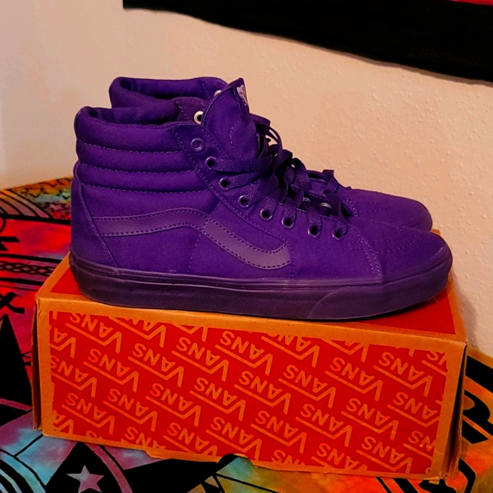 Sk8 Hi Purple Vans